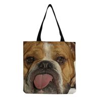 Women's Cute Dog Shopping Bags sku image 24