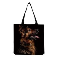 Women's Cute Dog Shopping Bags sku image 16