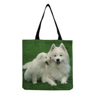 Women's Cute Dog Shopping Bags sku image 22