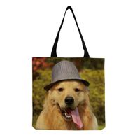 Women's Cute Dog Shopping Bags sku image 11