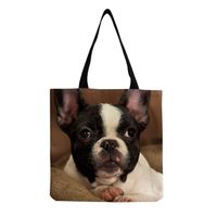 Women's Cute Dog Shopping Bags sku image 23