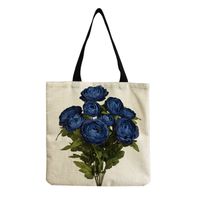 Women's Fashion Flower Shopping Bags main image 6