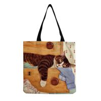 Women's Cute Cat Shopping Bags main image 6