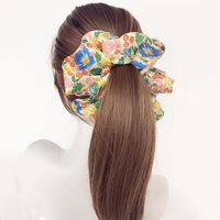 Fashion Ditsy Floral Polyester Printing Hair Tie main image 4