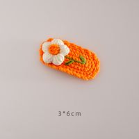 Cute Flower Yarn Hair Clip main image 4