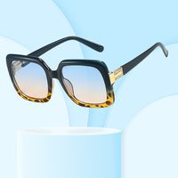 Fashion Color Block Ac Square Full Frame Women's Sunglasses main image 3