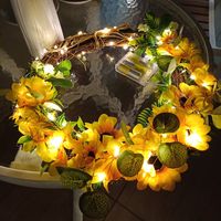 Birthday Fashion Wreath Plastic Indoor Lightings main image 6