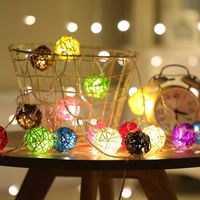 Fashion Geometric Pvc Indoor String Lights sku image 9