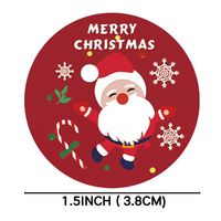 Christmas Santa Claus Paper Party Gift Stickers main image 2