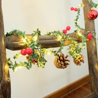 Christmas Fashion Star Pine Cones Plastic Copper Wire Party Lightings sku image 1