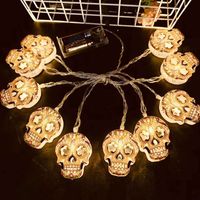 Halloween Fashion Geometric Plastic Party String Lights sku image 81