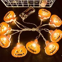 Halloween Fashion Geometric Plastic Party String Lights sku image 93