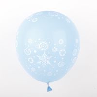 Christmas Snowflake Emulsion Party Balloons sku image 9