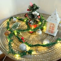 Weihnachten Mode Weihnachtsbaum Kiefernzapfen Schneeflocke Kunststoff Kupferkabel Gruppe Lichterkette sku image 28