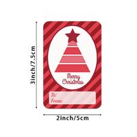 Christmas Christmas Tree Elk Paper Party Gift Stickers main image 3
