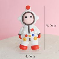Date D'anniversaire Astronaute Plastique Fête Fournitures De Décoration De Gâteaux sku image 8