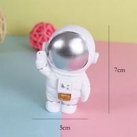 Date D'anniversaire Astronaute Plastique Fête Fournitures De Décoration De Gâteaux sku image 11