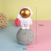Date D'anniversaire Astronaute Plastique Fête Fournitures De Décoration De Gâteaux sku image 12