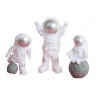 Date D'anniversaire Astronaute Plastique Fête Fournitures De Décoration De Gâteaux main image 2