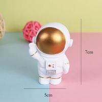 Date D'anniversaire Astronaute Plastique Fête Fournitures De Décoration De Gâteaux sku image 10