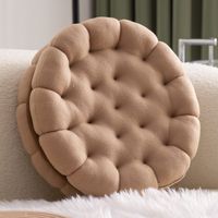 Cute Solid Color Polyester Throw Pillow sku image 3