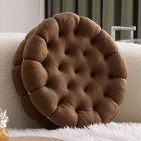Cute Solid Color Polyester Throw Pillow sku image 2