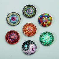 Fashion Creative Mandala Crystal Glass Multi-style Refridgerator Magnets Wholesale main image 3
