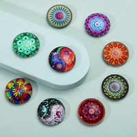 Fashion Creative Mandala Crystal Glass Multi-style Refridgerator Magnets Wholesale main image 1