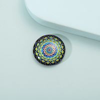 Fashion Creative Mandala Crystal Glass Multi-style Refridgerator Magnets Wholesale sku image 7