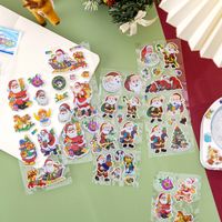 Cute Cartoon Children's Christmas Paste Stickers Christmas Decoration main image 4