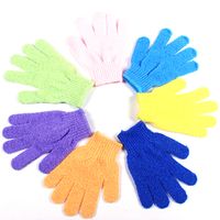Mode Einfarbig Nylon Bade Handschuhe 1 Stück main image 5