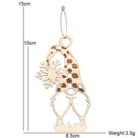 Christmas Simple Style Geometric Wood Party Hanging Ornaments sku image 14