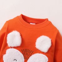 Fashion Fox Patchwork Polyester Girls Clothing Sets main image 5