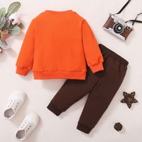 Fashion Fox Patchwork Polyester Girls Clothing Sets main image 4
