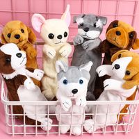 Cute Cartoon Plush Large Capacity Doll Zipper Stationery Box main image 1