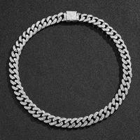 Retro Geometrisch Einfarbig Legierung Inlay Strasssteine Unisex Halskette 1 Stück sku image 7