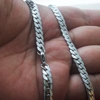 Fashion Waves Titanium Steel Chain Men's Necklace main image 5