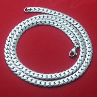 Fashion Waves Titanium Steel Chain Men's Necklace main image 3