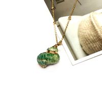 Simple Style Shell Alloy Plating Women's Pendant Necklace sku image 4