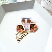 Christmas Cartoon Arylic Women's Drop Earrings 1 Pair main image 2