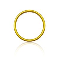Simple Style Circle Solid Color Plastic Unisex Bangle main image 5