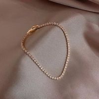Simple Style Geometric Copper Plating Bracelets sku image 2
