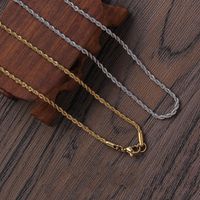 Fashion Geometric Stainless Steel Men's Necklace main image 2