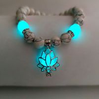 Fashion Flower Natural Stone Turquoise Bracelets 1 Piece sku image 14