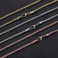 Fashion Geometric Stainless Steel Men's Necklace main image 4
