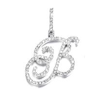 1 Piece Alloy Rhinestones Letter Solid Color Fashion sku image 4