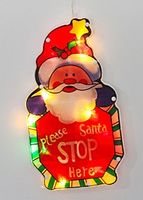 Christmas Cute Santa Claus Plastic Party Lightings sku image 2