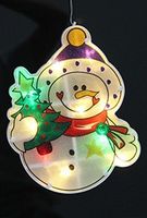Christmas Cute Santa Claus Plastic Party Lightings sku image 8