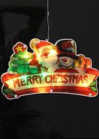 Weihnachten Süß Weihnachtsmann Kunststoff Gruppe Beleuchtung sku image 9