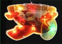 Weihnachten Süß Weihnachtsmann Kunststoff Gruppe Beleuchtung sku image 11